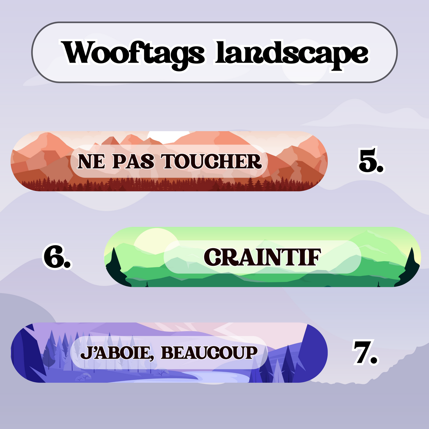 Wooftags Landscape